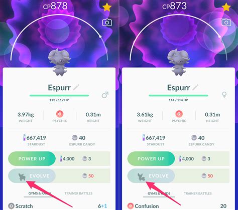 espurr evolution pokemon go.